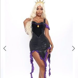 Fashion Nova costume Ursula disney villan - Size SMALL